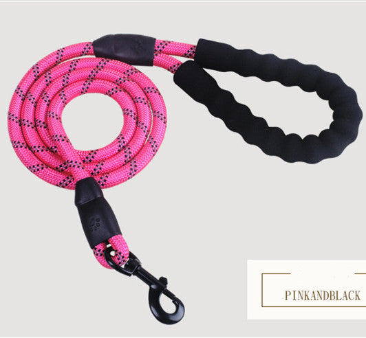 Reflective Dog Leash | Durable Nylon Training Leash for Small, Medium & Large Dogs
