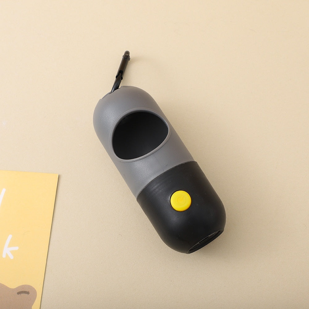 LED Dog Poop Bag Dispenser | Portable Waste Bag Holder