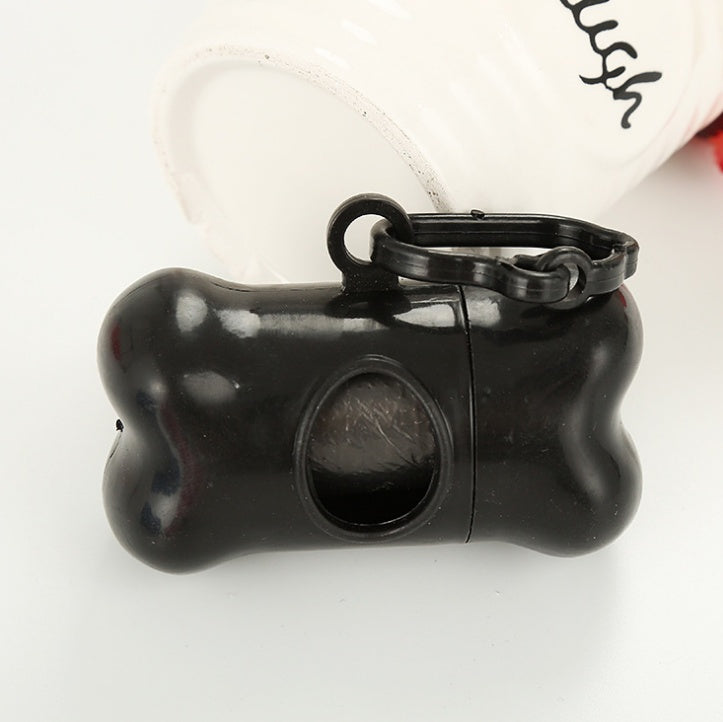 Dog Poop Bag Dispenser with Storage | Portable Waste Bag Holder for Dogs