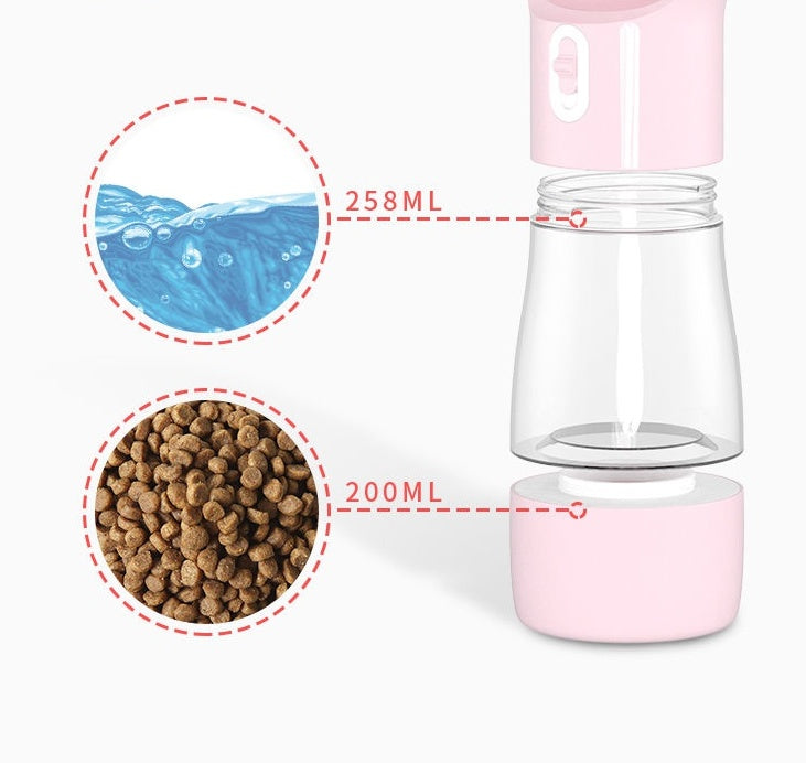 Portable Dog Water Bottle – Travel Water Dispenser for Dogs