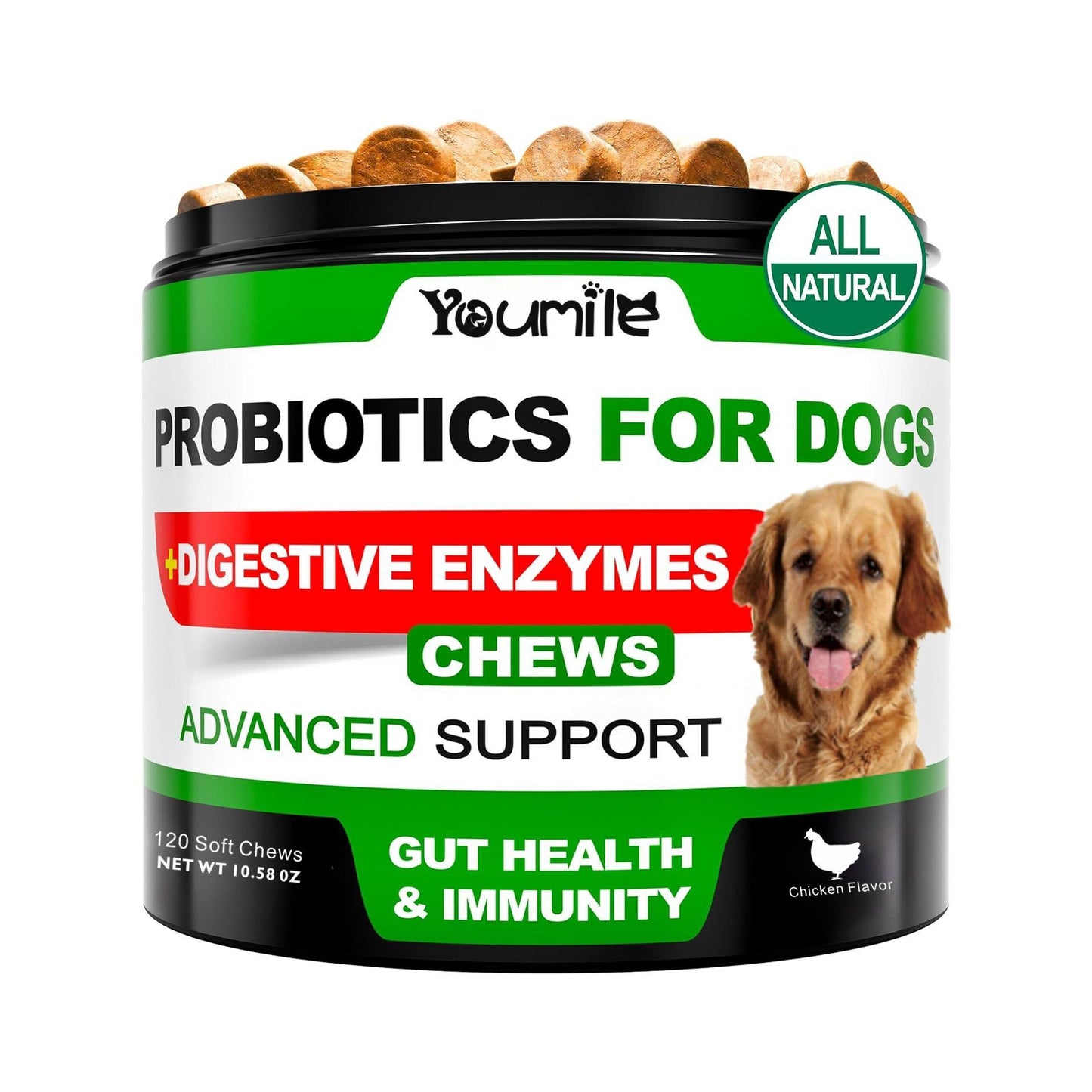 Hip & Joint Support Chews for Dogs | Glucosamine Supplement for Mobility