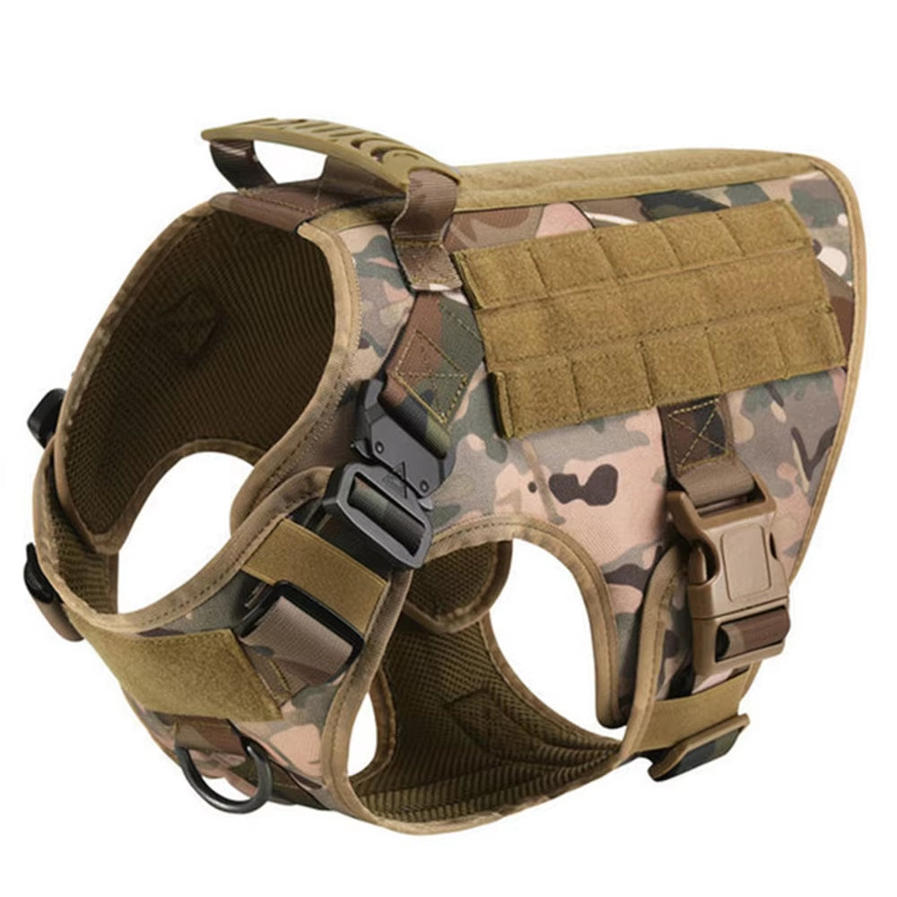 FriendyPet™ Luxury Dog Harness and Leash Set – Camouflage Nylon Harness