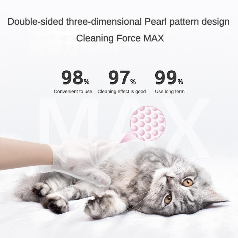 Pet Cleaning & Deodorizing Wipes | Hypoallergenic Grooming Wipes for Dogs & Cats