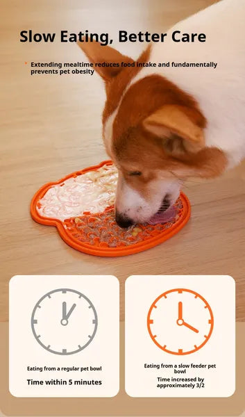Dog Lick Mat with Suction – Slow Feeding & Anxiety Relief for Dogs