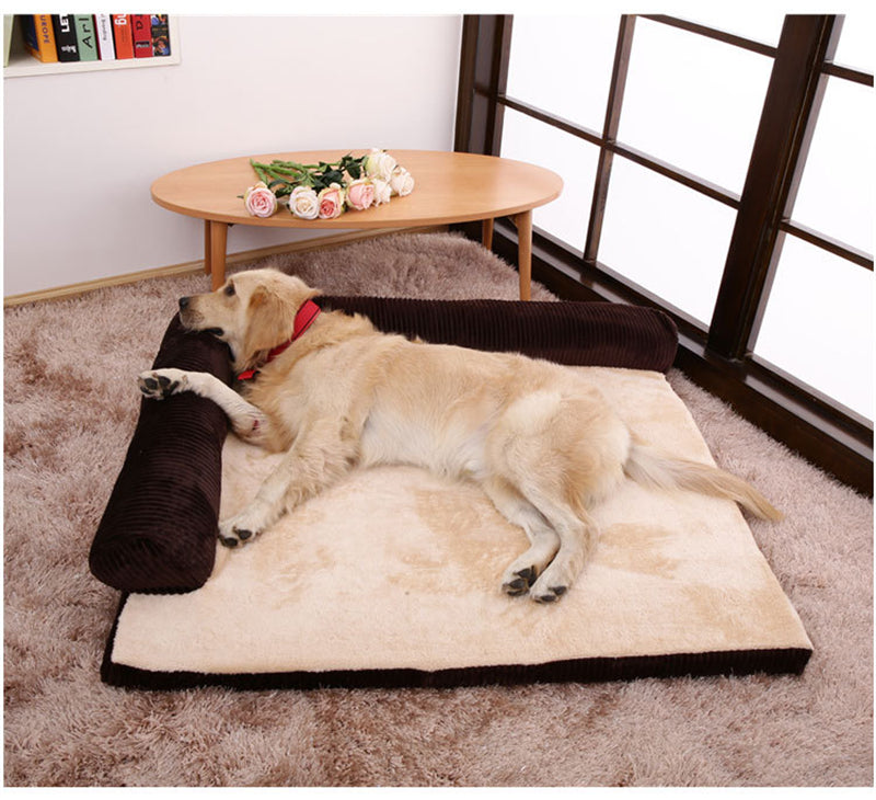 Orthopedic Dog Bed – Soft Washable Pet Bed for Small & Large Dogs