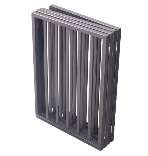 Freestanding Dog Gate | Folding Pet Barrier for Doorways & Stairs