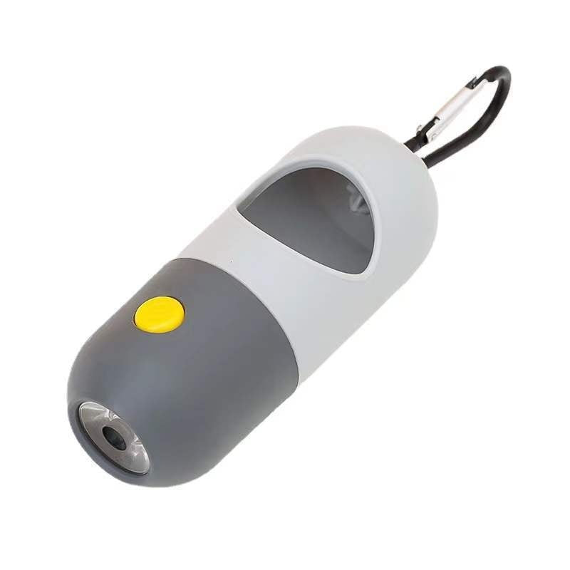 LED Dog Poop Bag Dispenser | Portable Waste Bag Holder