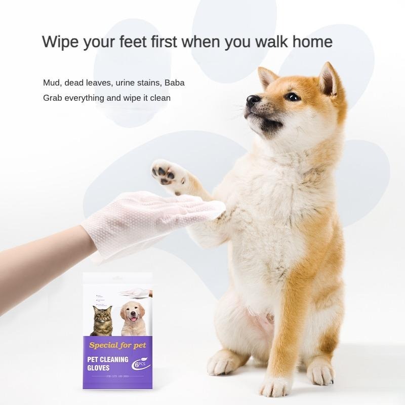 Pet Cleaning & Deodorizing Wipes | Hypoallergenic Grooming Wipes for Dogs & Cats