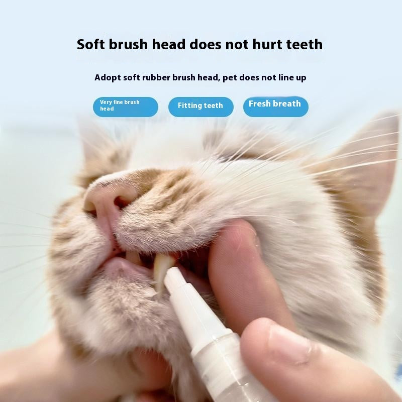 Pet Toothbrush Pen | Easy Teeth Cleaning Tool for Dogs & Cats