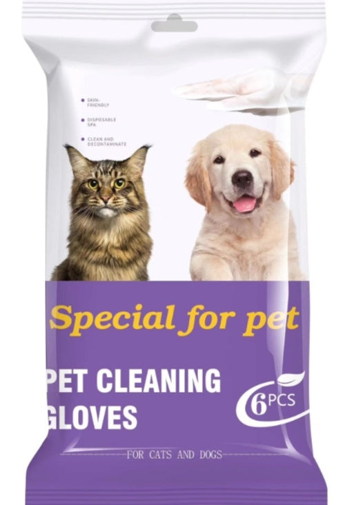 Pet Cleaning & Deodorizing Wipes | Hypoallergenic Grooming Wipes for Dogs & Cats