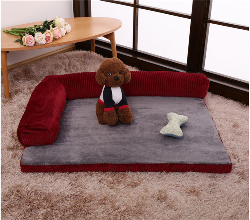 Orthopedic Dog Bed – Soft Washable Pet Bed for Small & Large Dogs