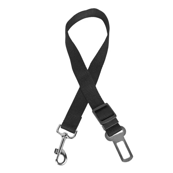 Dog Seat Belt Leash (2 Pack) – Adjustable Car Safety Harness for Dogs