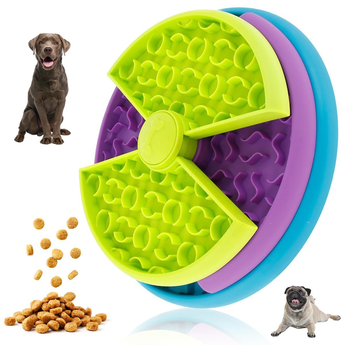 FriendyPet™ Slow Feeder Dog Bowl – Anti-Choking & Anti-Bloat Feeding Dish