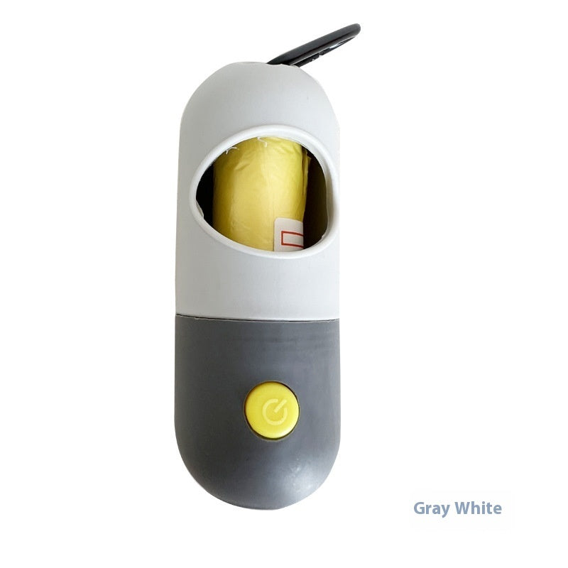 LED Dog Poop Bag Dispenser | Portable Waste Bag Holder