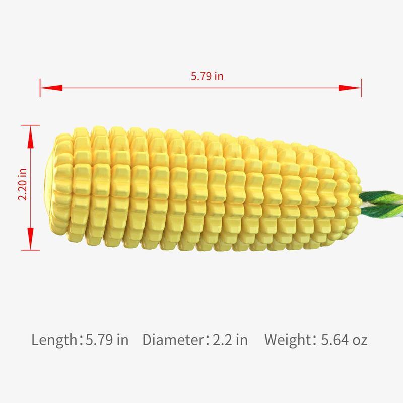 Corn Stick Dog Chew Toy | Squeaky Rope Toy for Small, Medium & Large Dogs