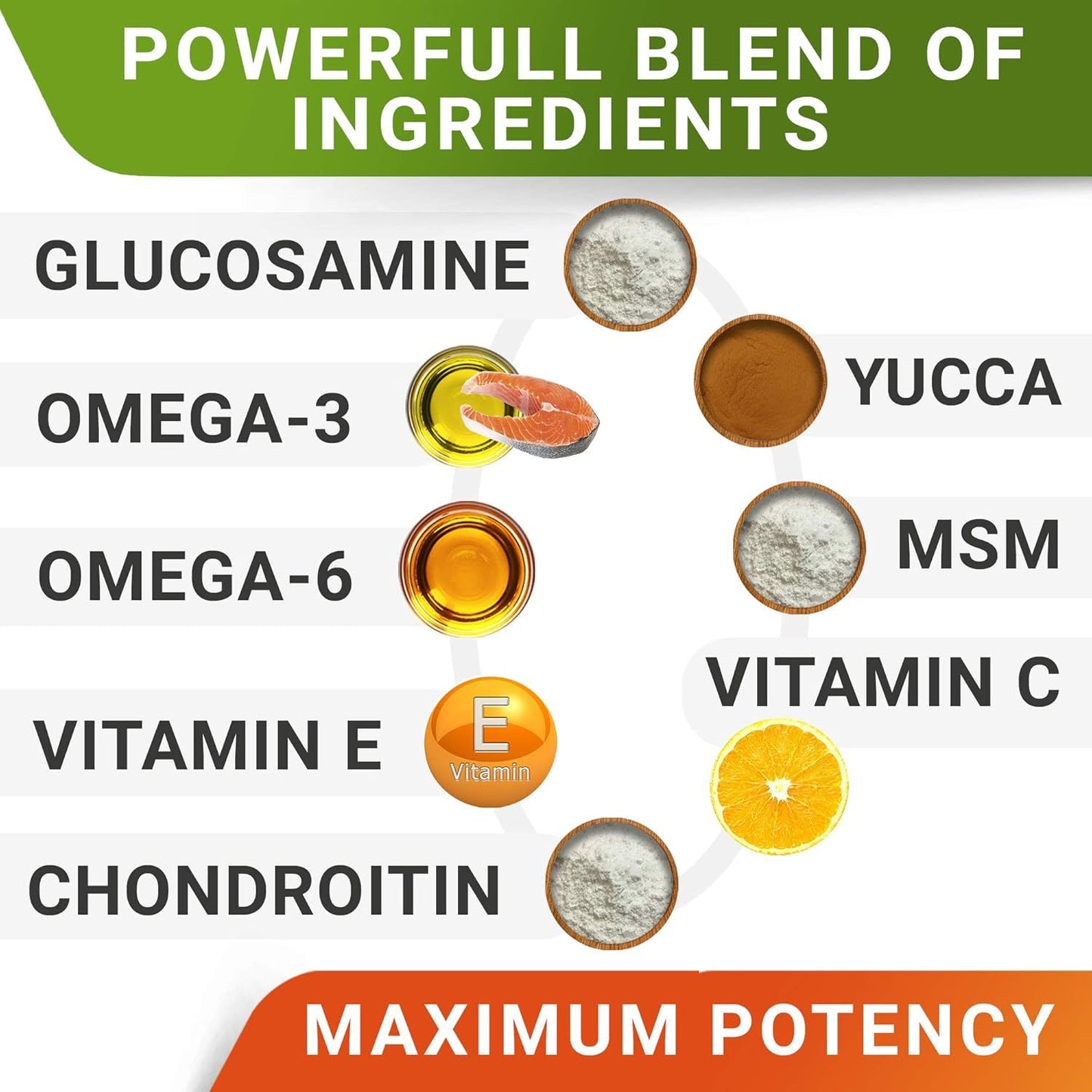 Hip & Joint Support Chews for Dogs | Glucosamine Supplement for Mobility