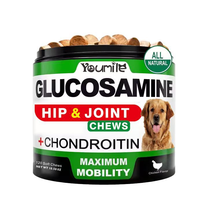 Hip & Joint Support Chews for Dogs | Glucosamine Supplement for Mobility