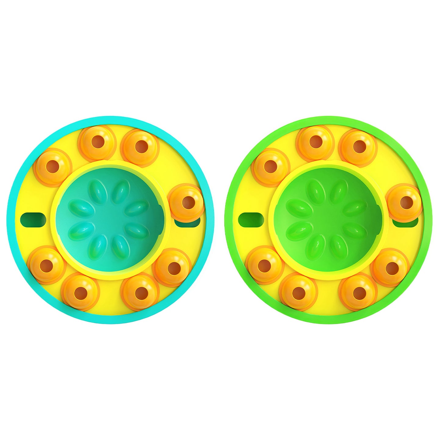 Interactive Slow Feeder Dog Bowl – Puzzle Feeding Toy for Dogs
