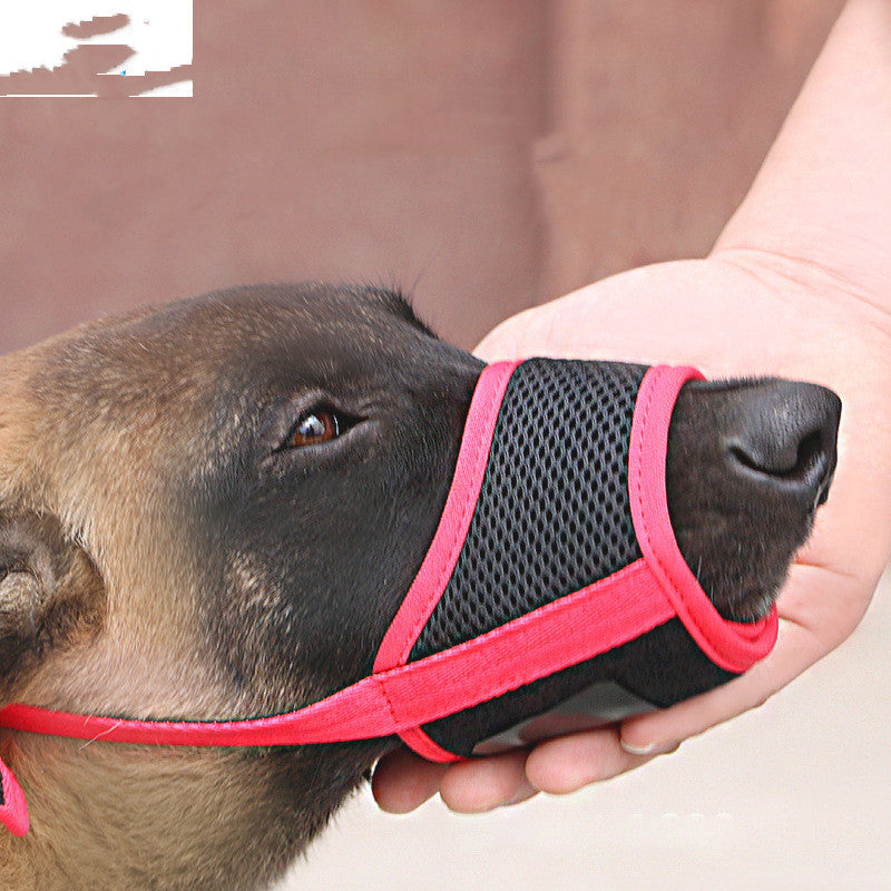 Dog Safety Muzzle | Breathable Anti-Scavenging Mouth Cover for Large Dogs