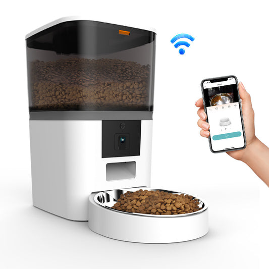 Smart Pet Feeder with Camera – Automatic WiFi Dog Feeder