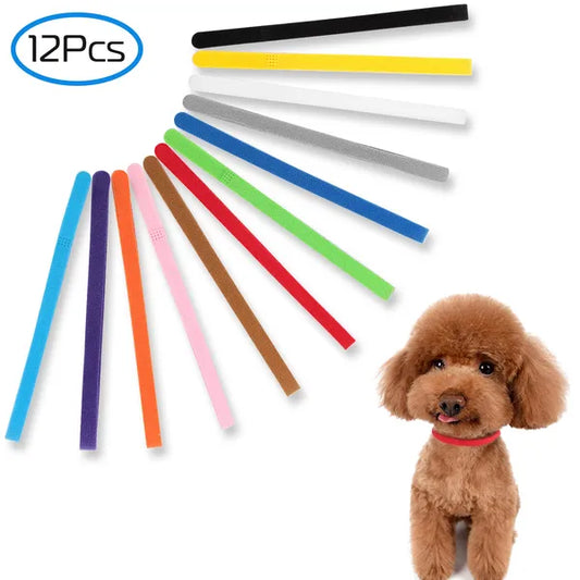 FriendyPet™ 12 Colors Whelping Puppy ID Collars